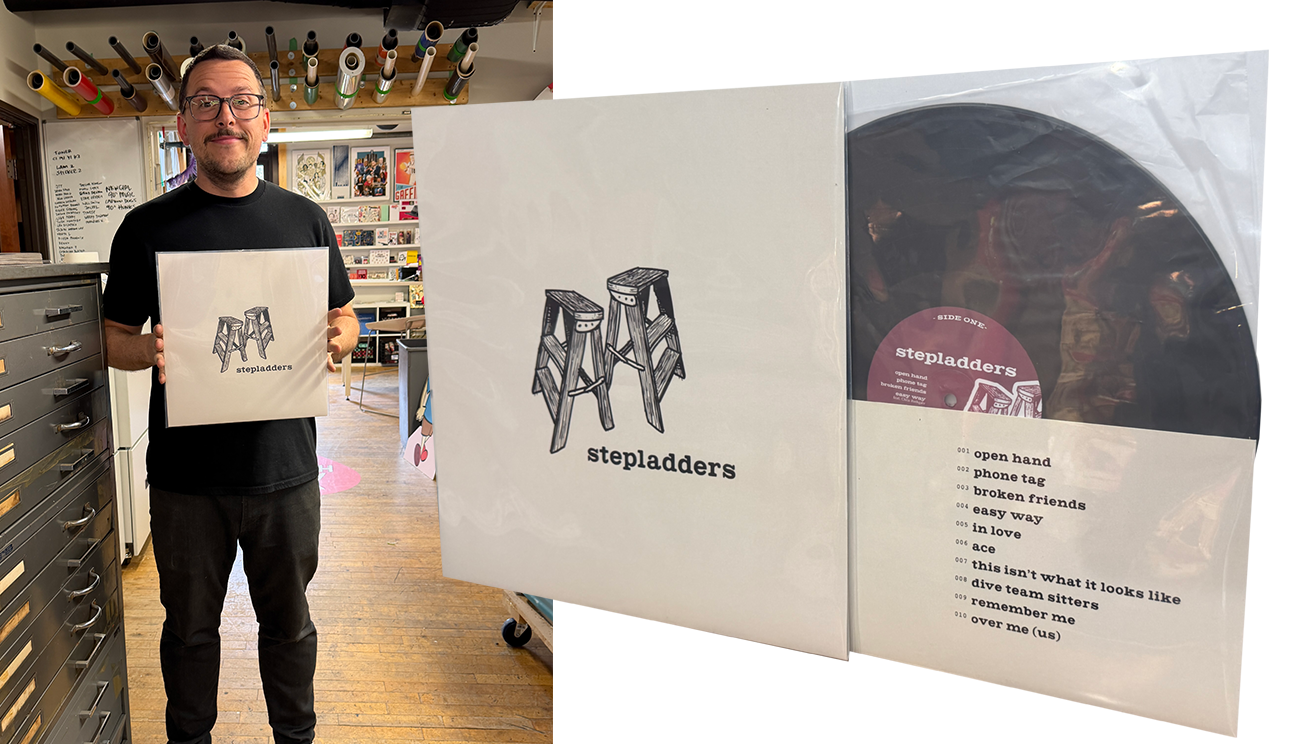 Stepladders Vinyl feature